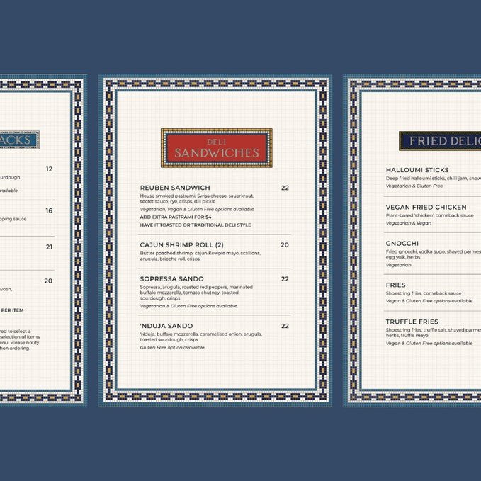 A Grand American Dining Signature At Brklyn - We Wander