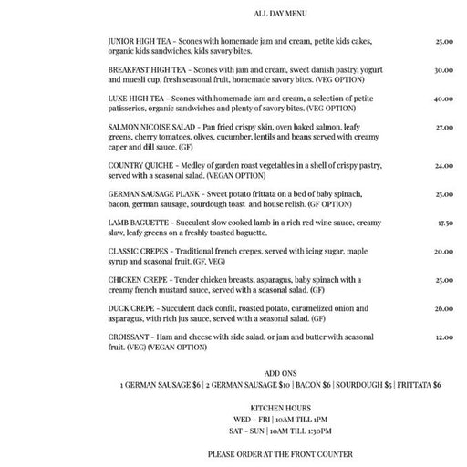 A Tea House Dining Experience At Bon Appétea - We Wander