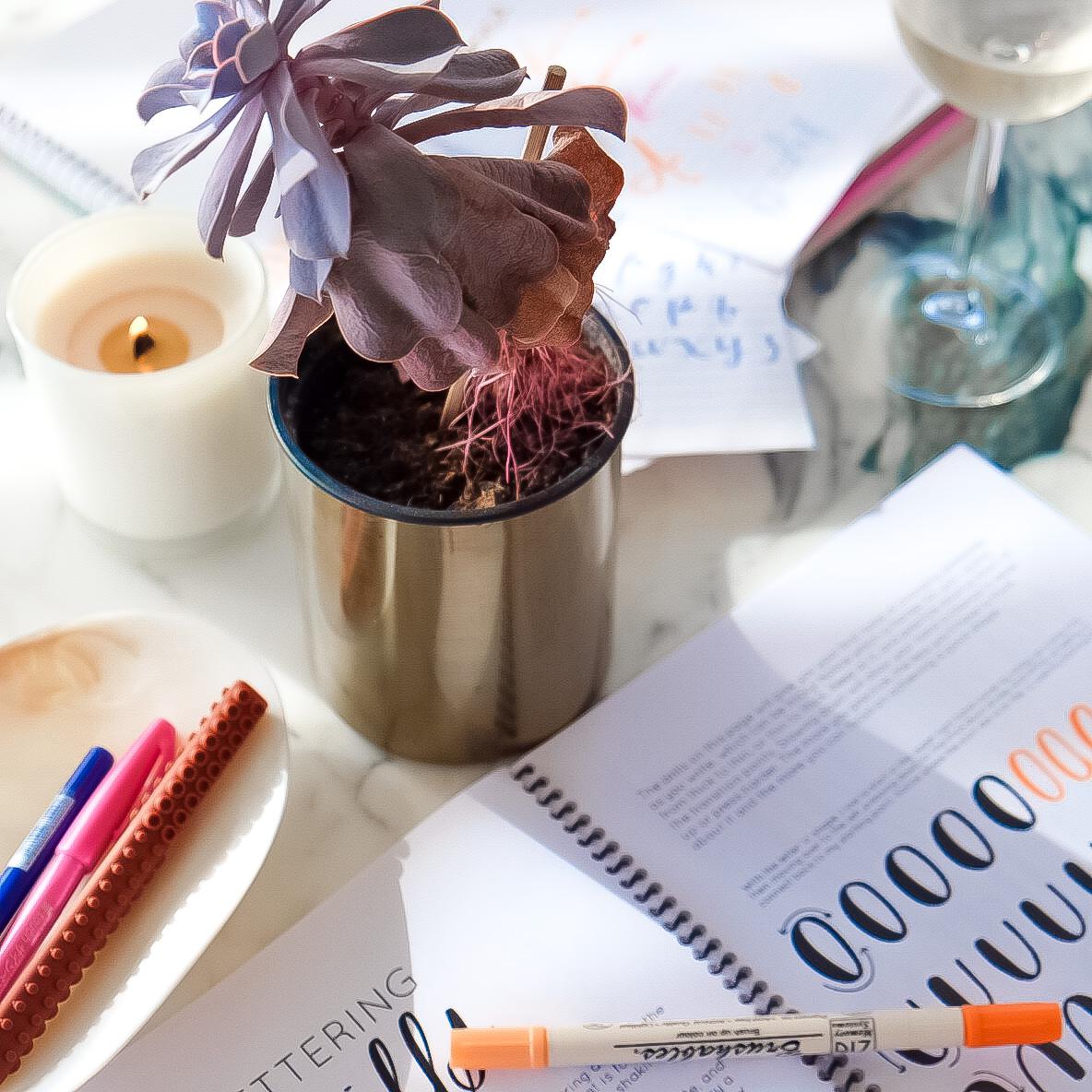 partner-Pixiedust Calligraphy