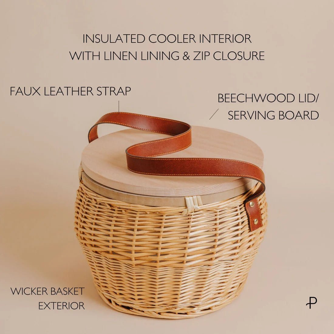 Coastline & Chandon Picnic Basket Gift - We Wander