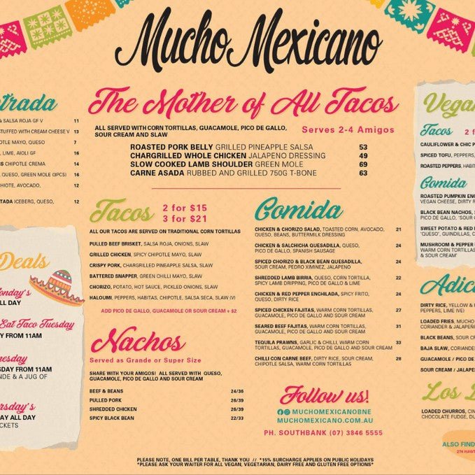 Experience Dinner At Mucho Mexicano South Bank - We Wander